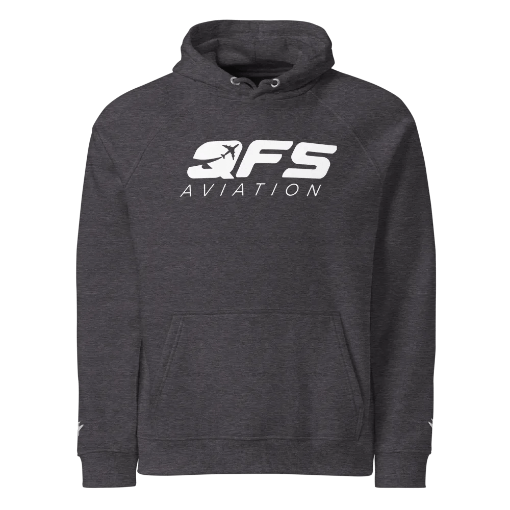 QFS Aviation logo hoodie product image (1)