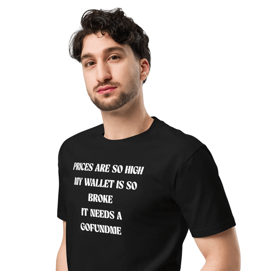 GOFUNDME WALLET IS BROKE T-SHIRT product image (4)
