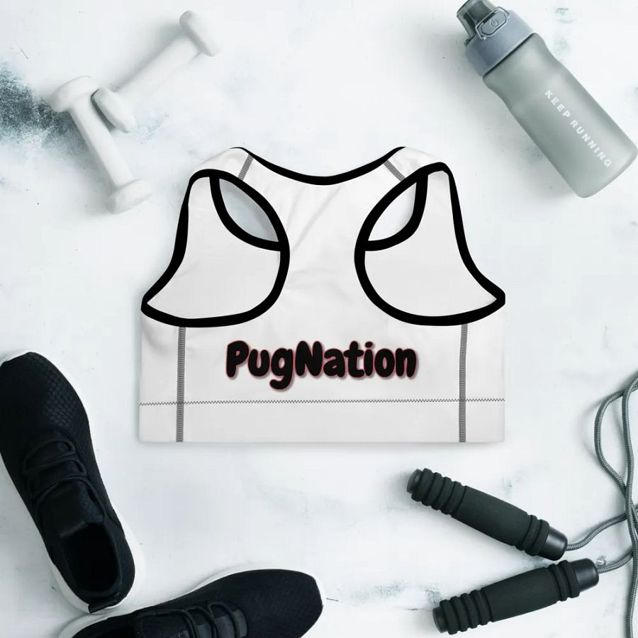 420 Alert All-Over Print Padded Sports Bra product image (6)