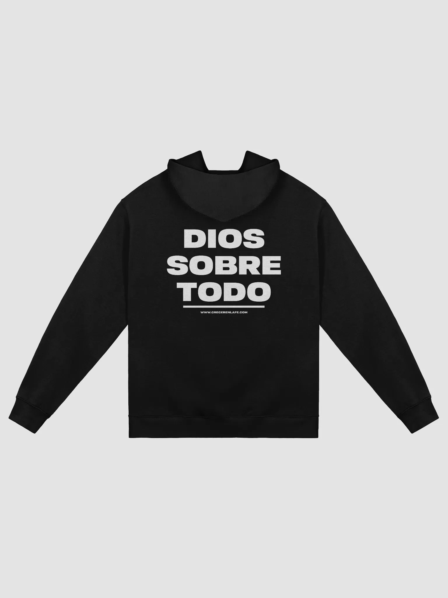 Hoddie Premium "Dios Sobre Todo" - Crecer en la Fe product image (2)