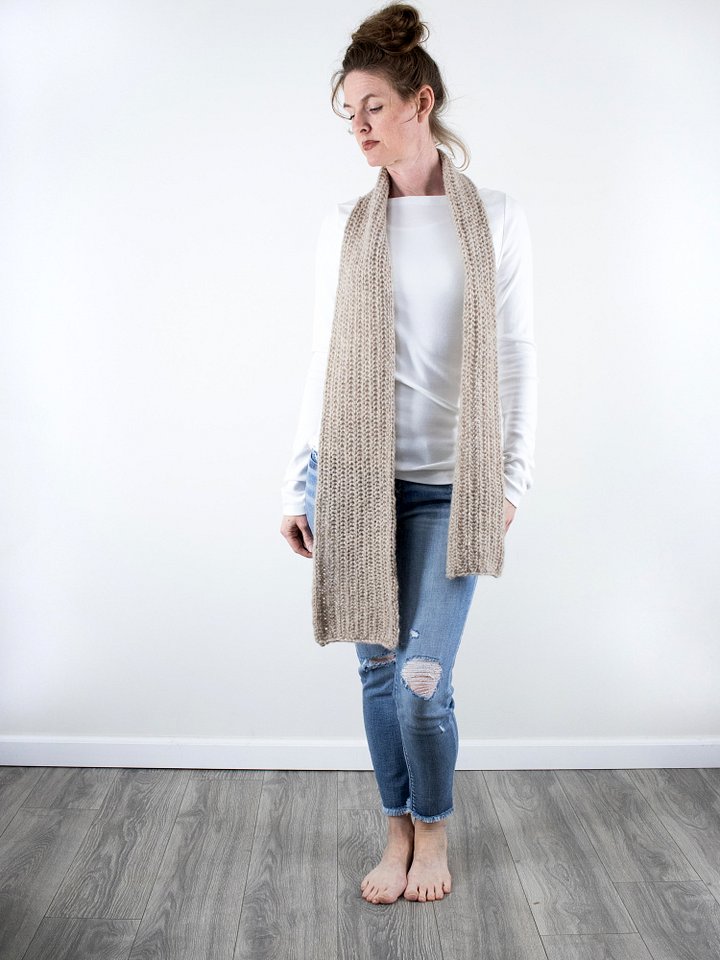 Lightweight Scarf Knitting Pattern - Voyager product image (2)