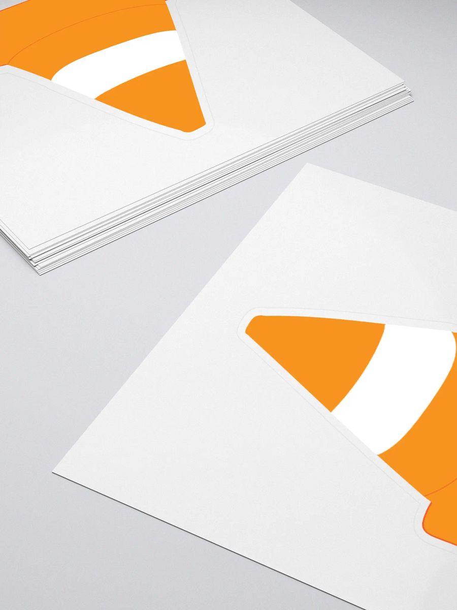 Traffic Cone Sticker product image (4)