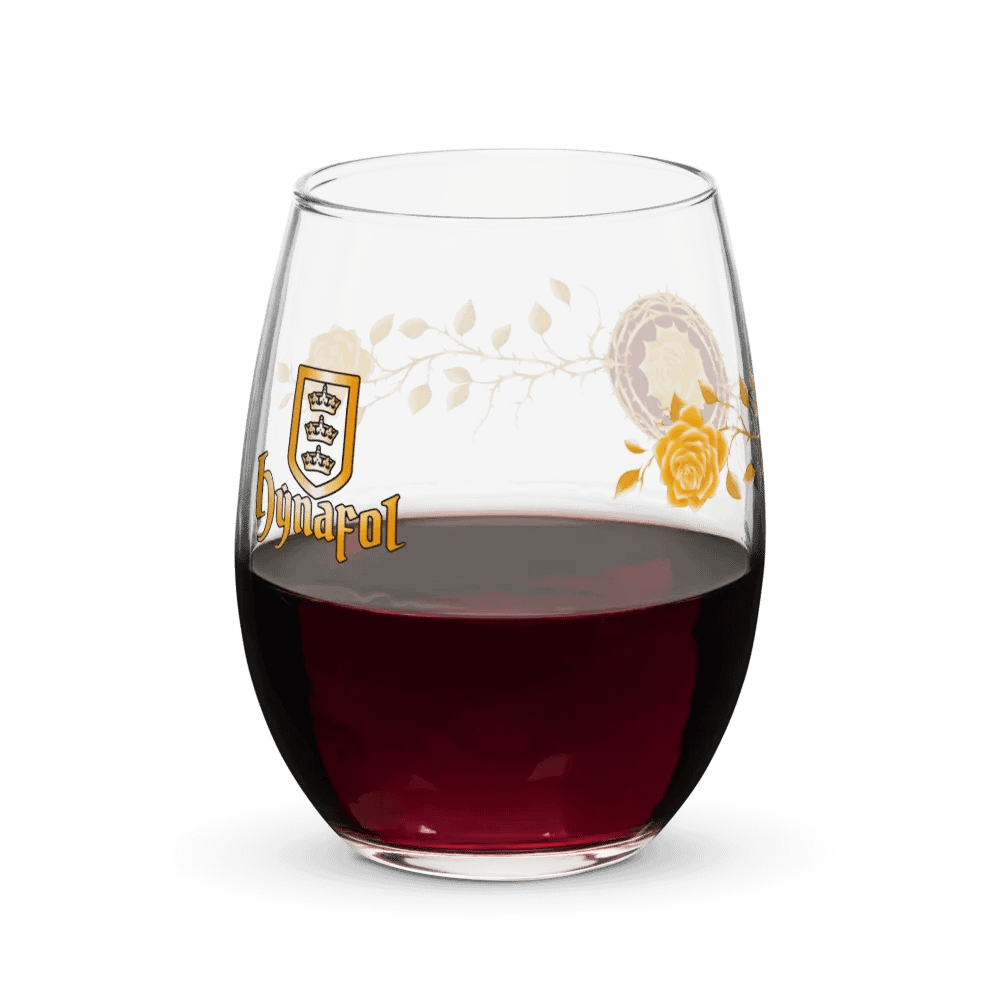 The Golden Rose Wine Glass product image (6)