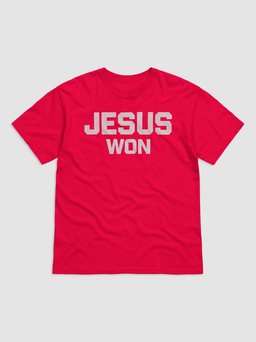 Jamey Chadwell Jesus Won Shirt product image (2)
