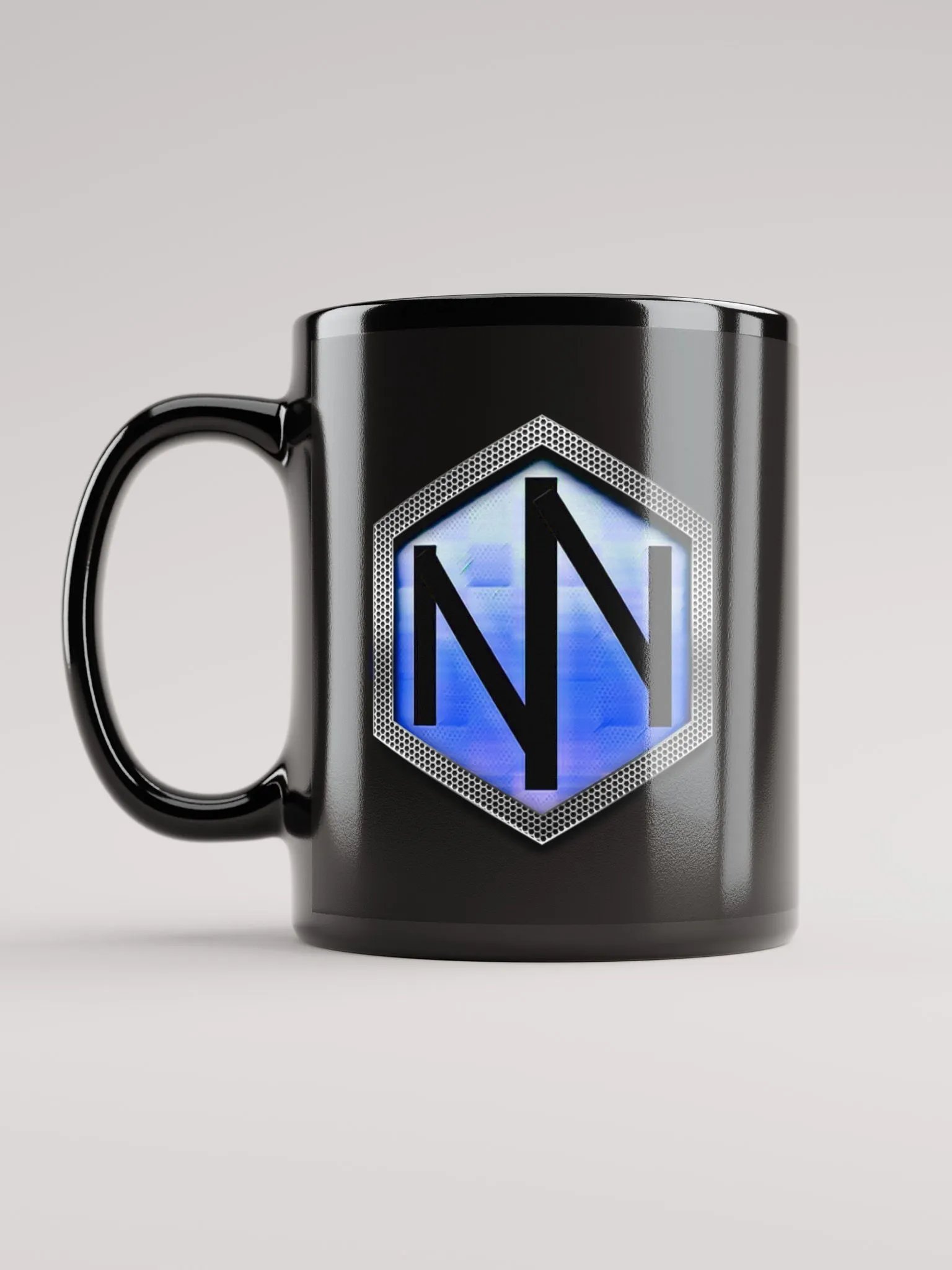 Neo Nobody (Blue) - Coffee Mug (Black) product image (6)