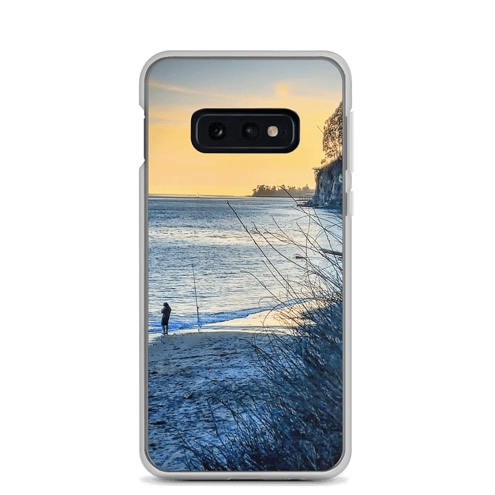 Fishing at Dusk Clear Samsung® Case product image (3)