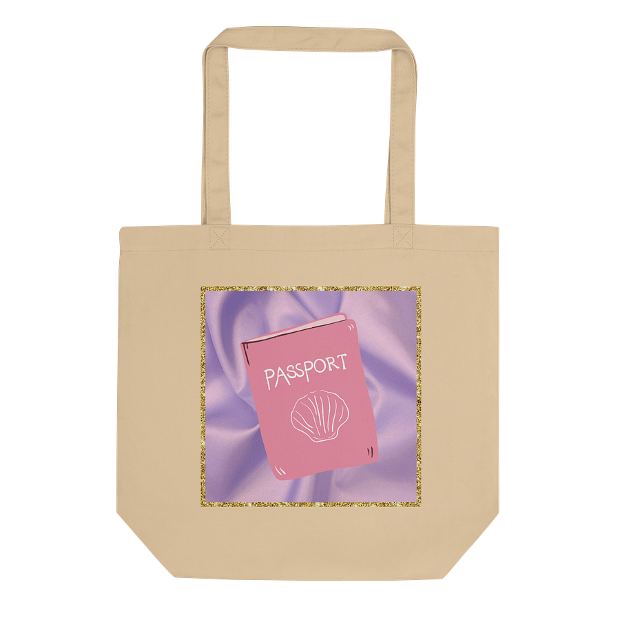 📮🌸 Glowlita "Love Letter Passport" Reversible Beach Tote product image (1)