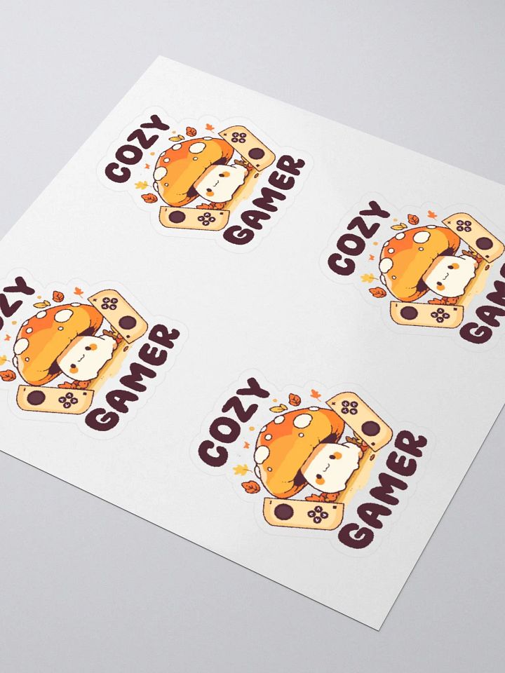 Cozy Gamer Stickers product image (1)