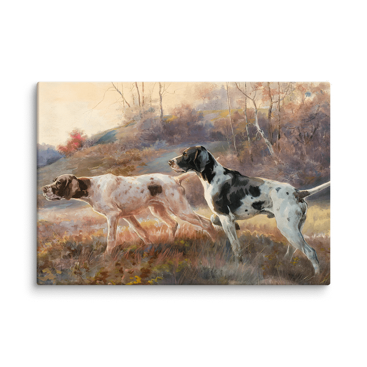 Two Pointers in a Field Canvas Print product image (1)