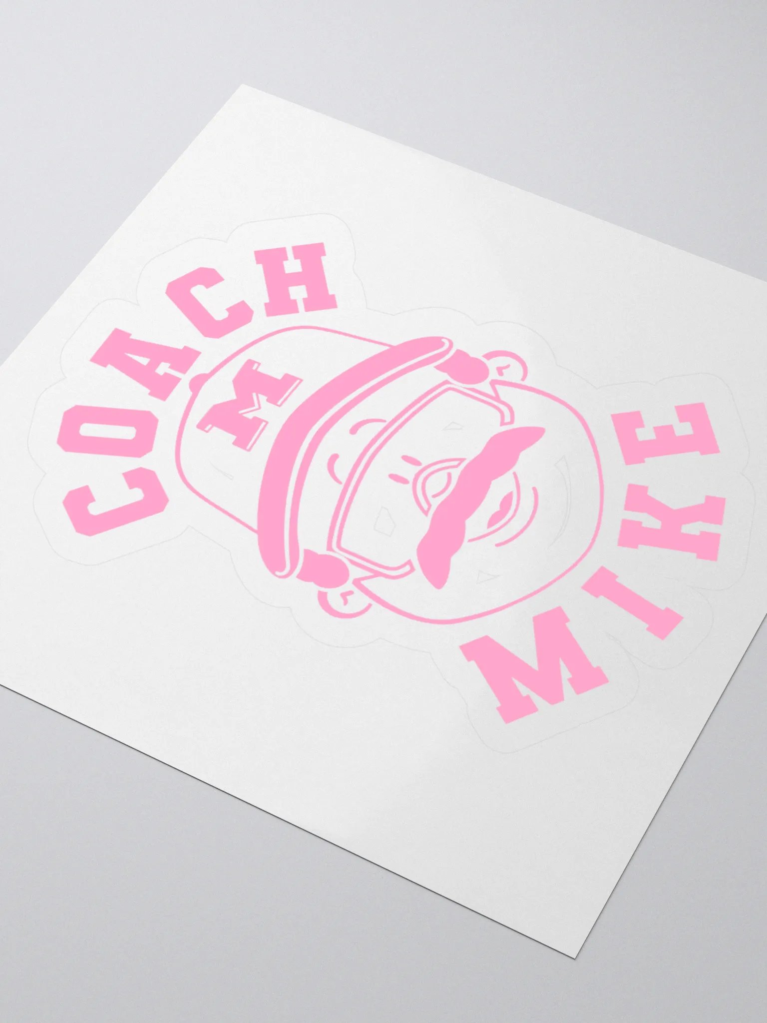 Coach Mike Sticker - Pink product image (3)