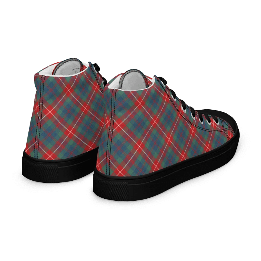 Fraser Ancient Tartan Men's High Top Shoes product image (10)