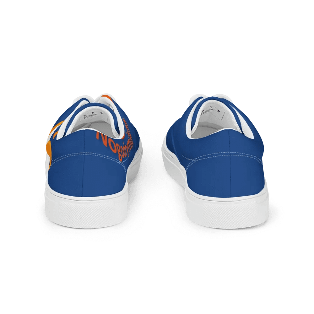 NogoBig Chaussures à lacets femme bleues product image (7)