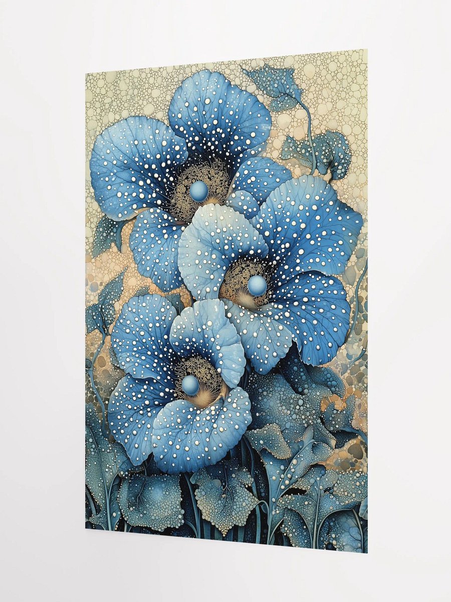 Whimsical Blossoms: Fantasy Poster of Dreamy Forest Flowers product image (3)