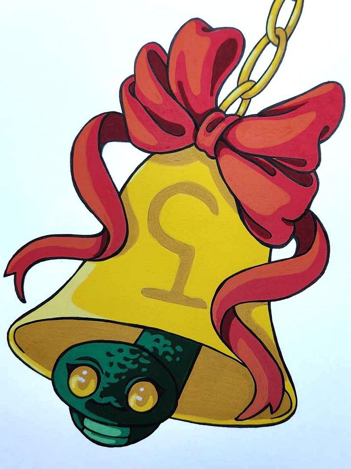 Dessin original Noël Serpent product image (1)