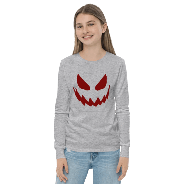 Mischievous Grin Youth Long Sleeve T-Shirt product image (21)