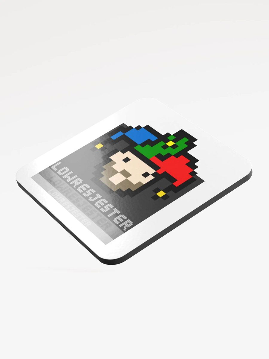 Pixelated Jester Cork Coaster product image (4)