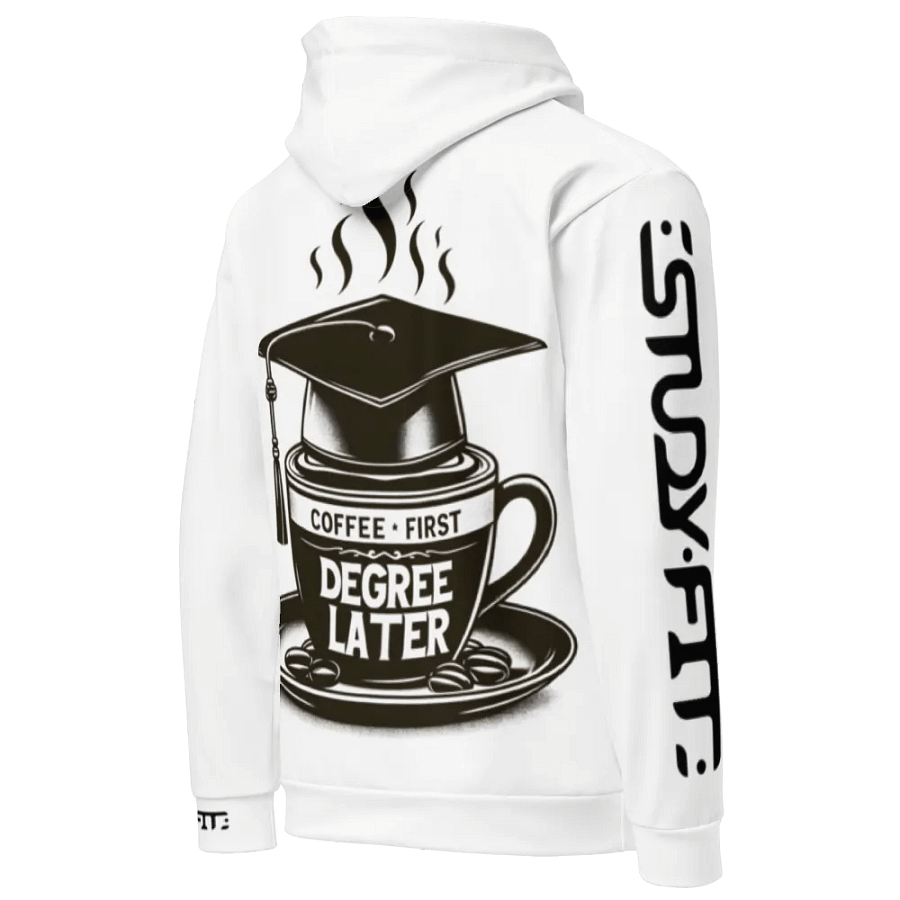 Coffee First - Recycled Hoodie product image (3)