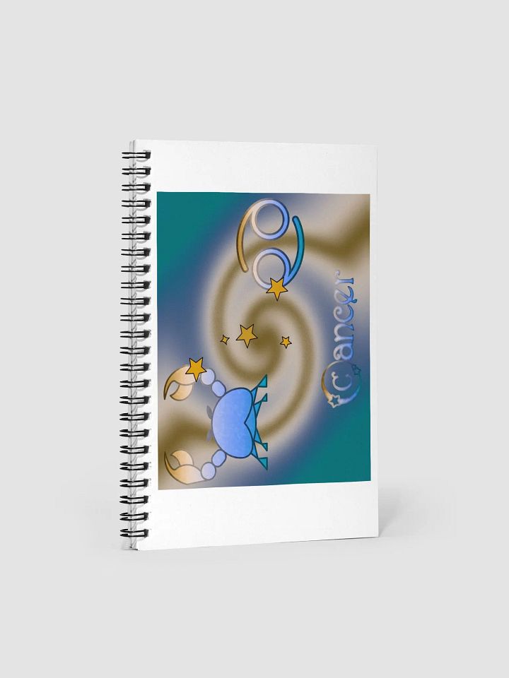 Starry Taurus Spiral Notebook product image (1)
