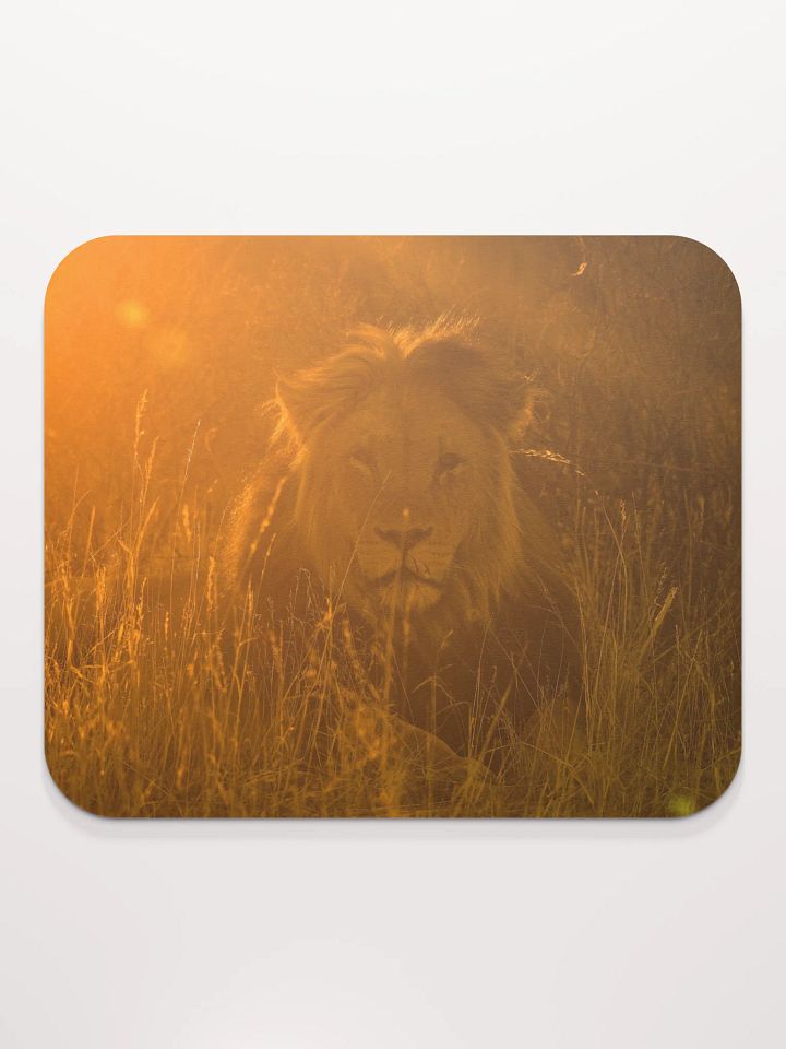 Sunrise Lion mouse pad have this on your desk product image (2)