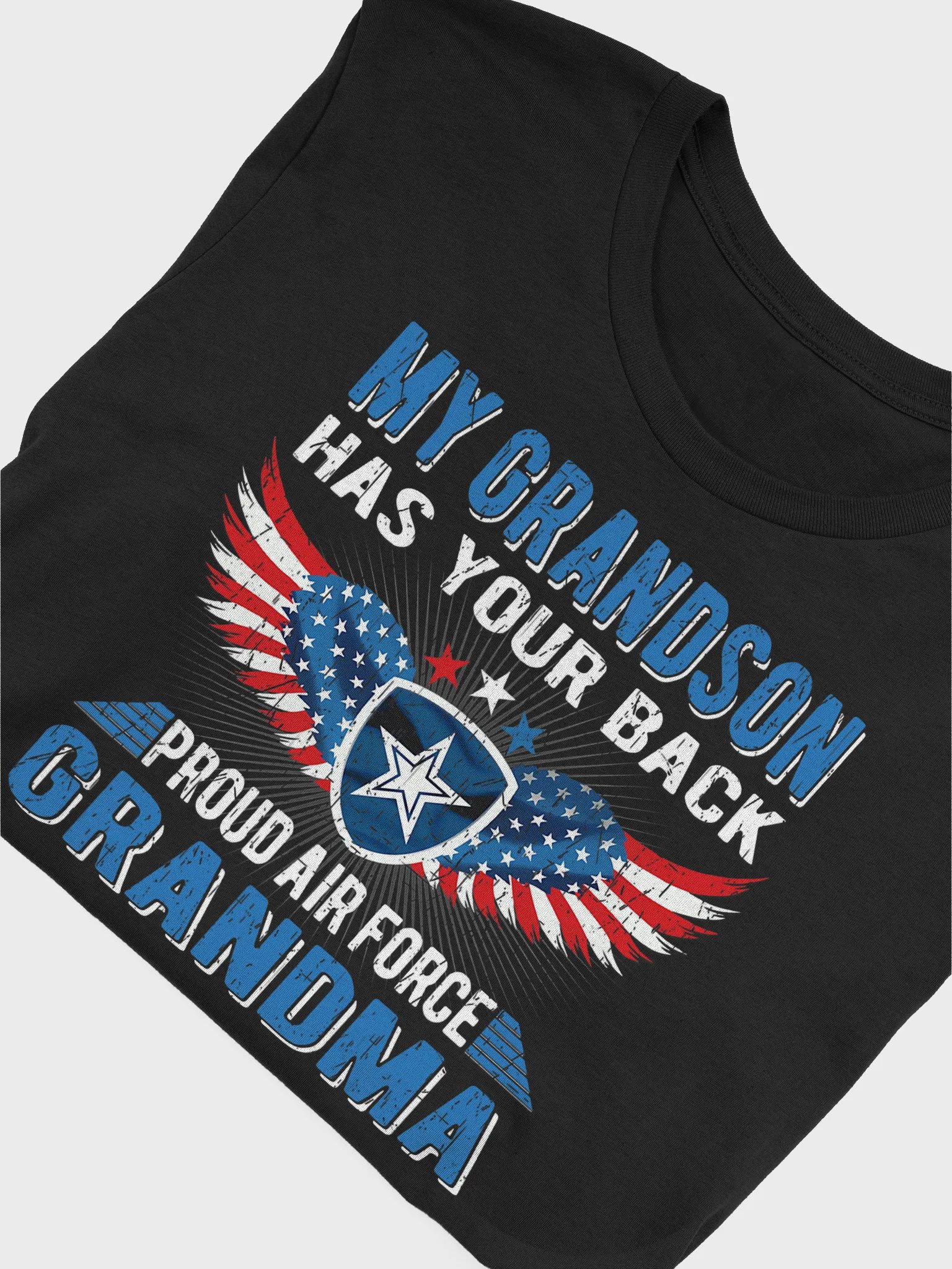 Proud Air Force Grandma - Adult T-Shirt product image (5)