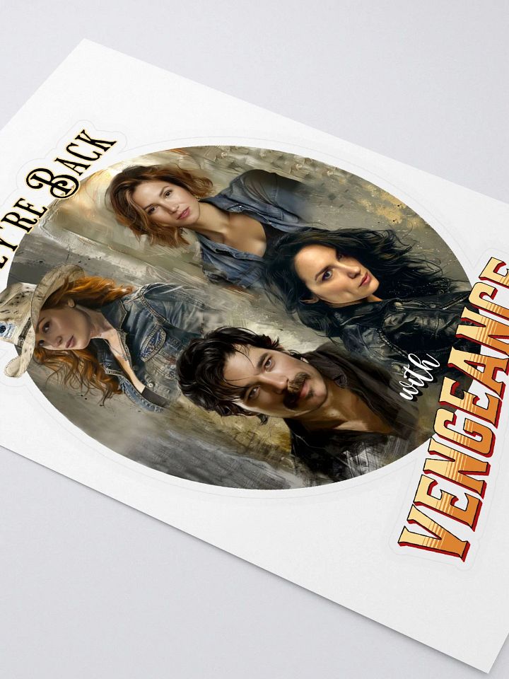 Cut Vengeance Stickers product image (2)
