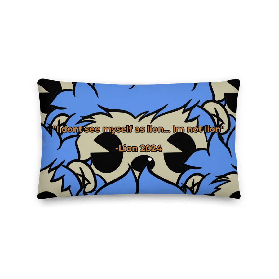 Lion's Existential Crisis Pillow product image (5)