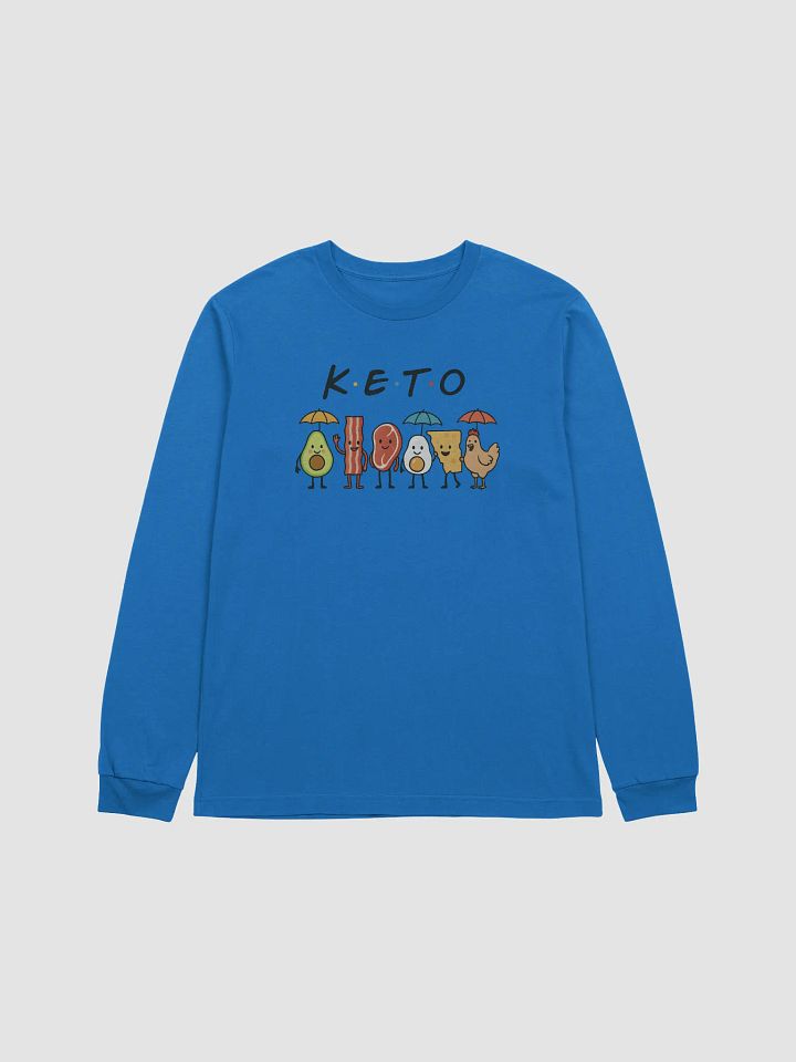 KETO FRIENDS LONG SLEEVE T-SHIRT product image (3)
