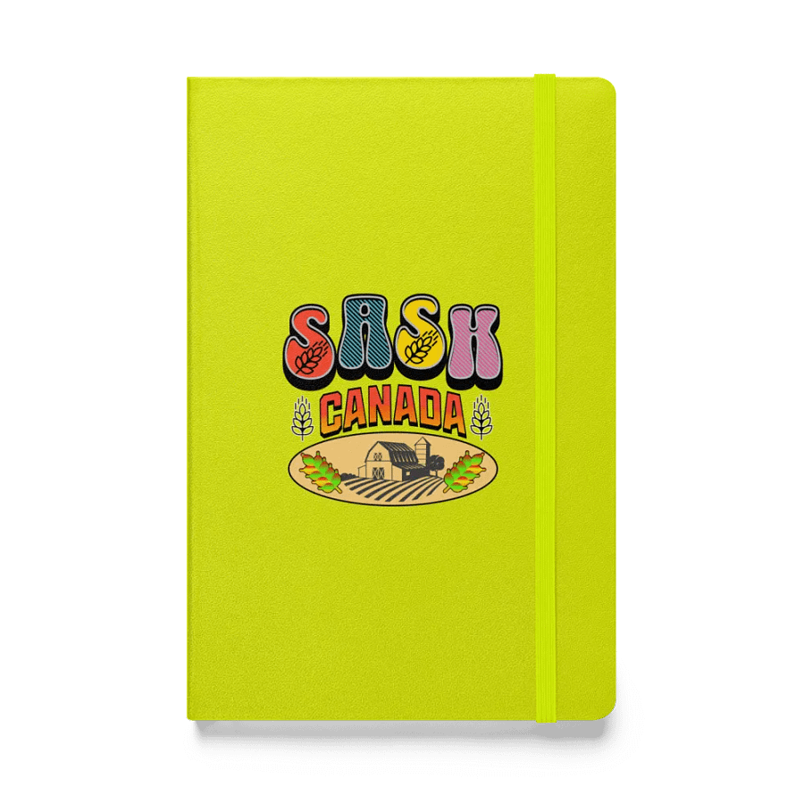 Sask Canada Farm Scene Hardcover Notebook product image (1)