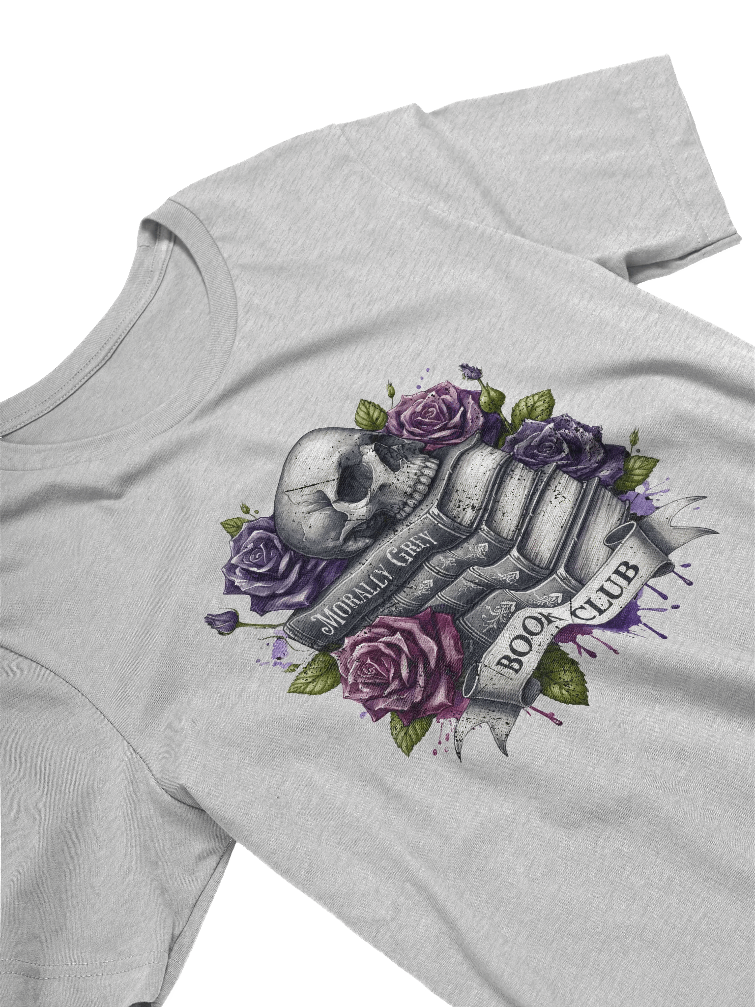 Morally Grey Book Club Halloween T-Shirt (Homemade) product image (2)