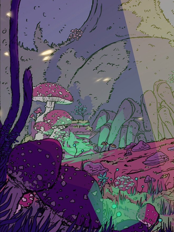 Nausicaa of the Jungle | 11x17