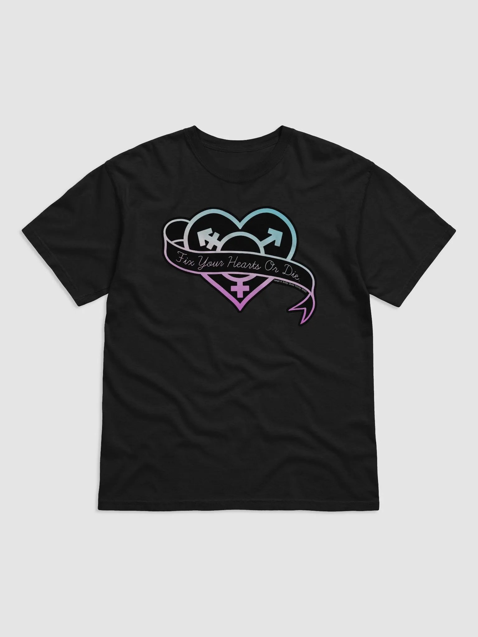 "Fix Your Hearts or Die" T Shirt product image (1)