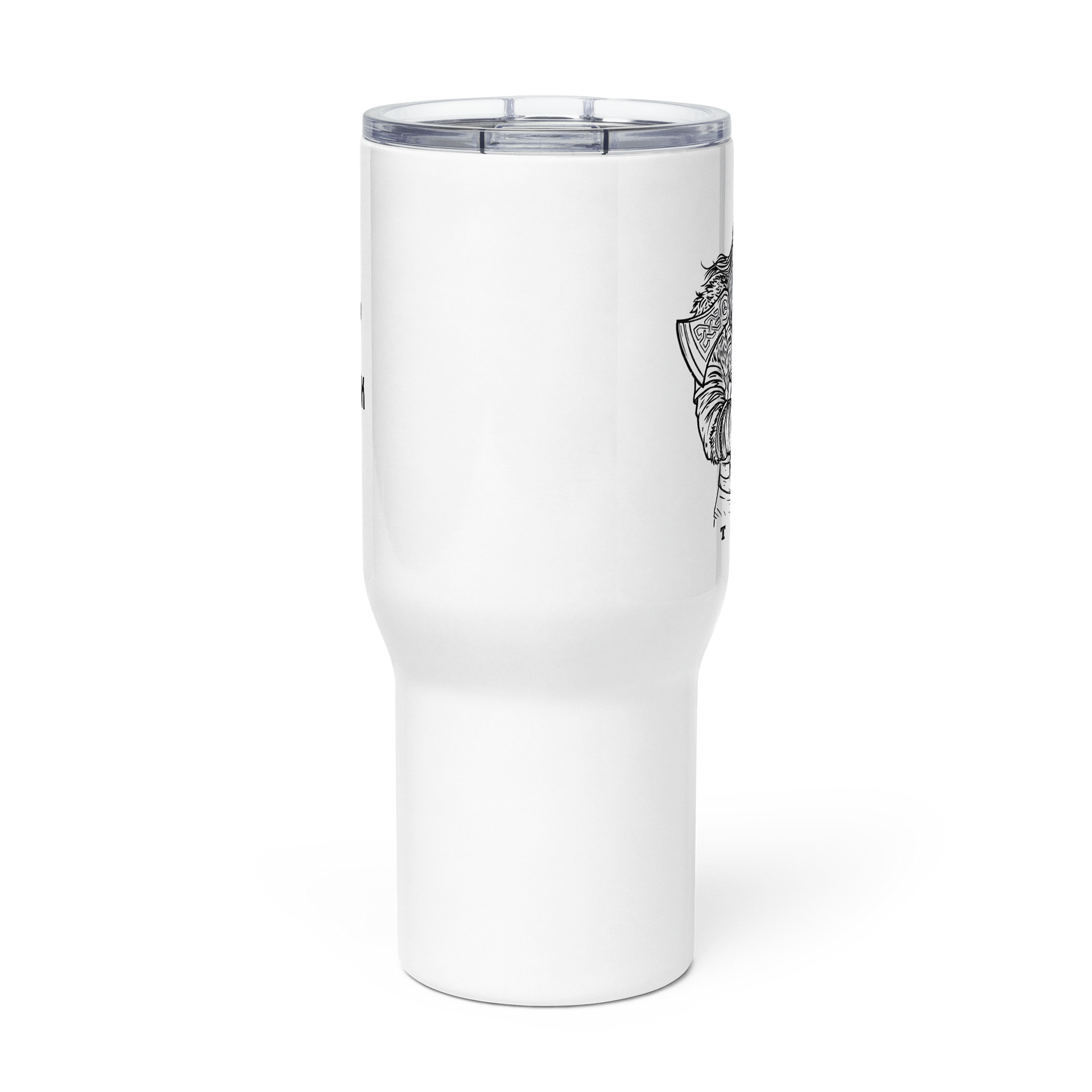 "Black Character" Travel Coffee Mug product image (3)