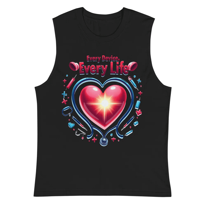 EVERY DEVICE EVERY LIFE Muscle Tank product image (3)