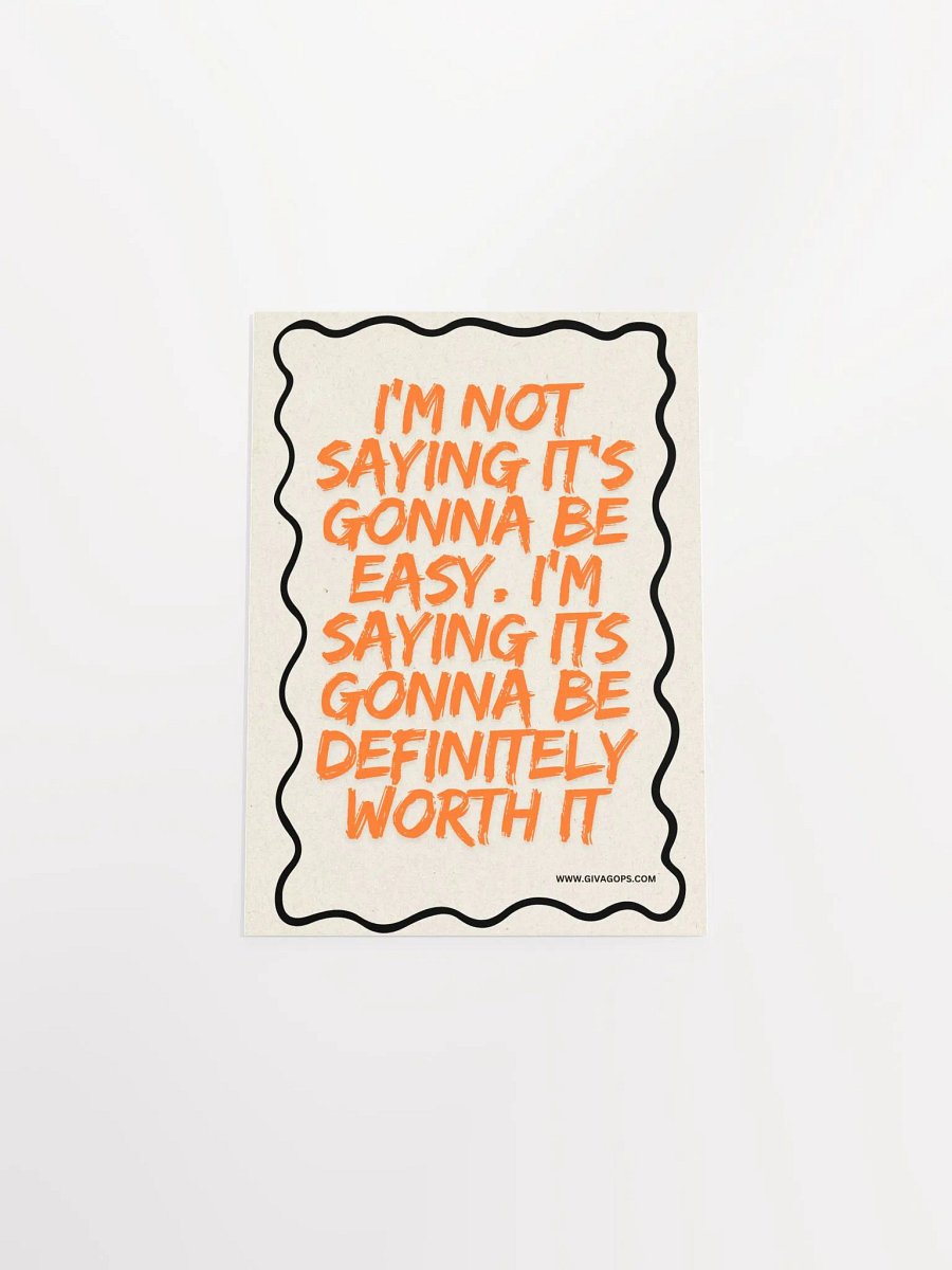 I'm Saying It's Gonna Be Wall Art product image (21)