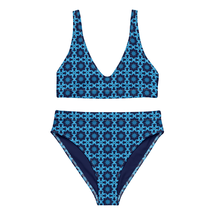 Starry Cross High Waist Bikini Set product image (1)