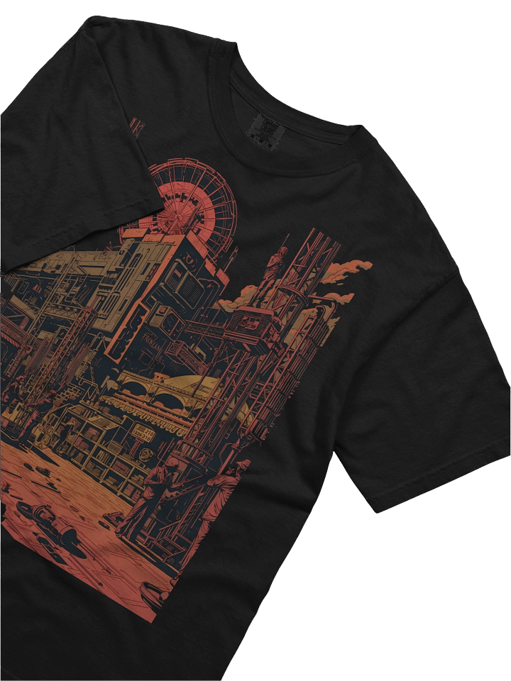Retro Industrialization Heavyweight T-Shirt product image (2)