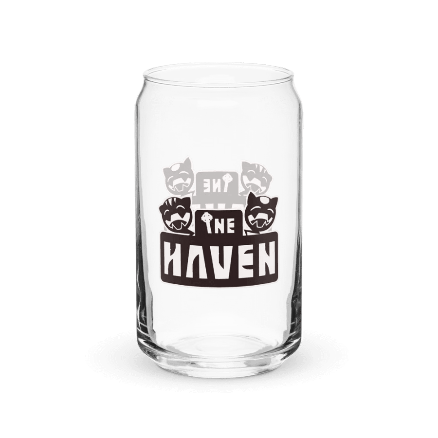 The Haven Logo Glass Can Shaped Cup product image (2)