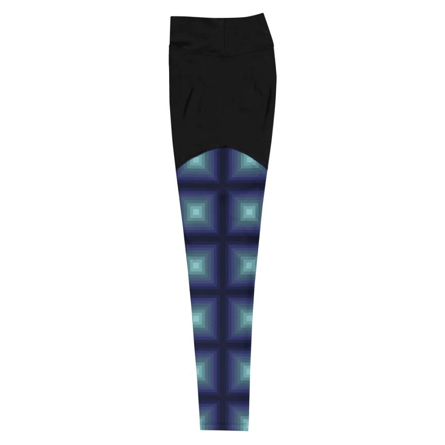 Blue 3D Gradient Squares product image (3)