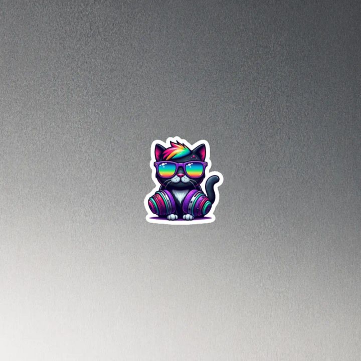 Cool Cat magnet product image (4)
