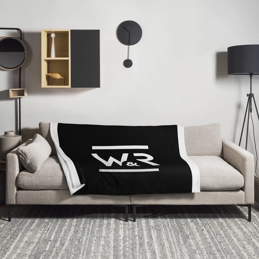 W&R Logo Throw Blanket product image (1)