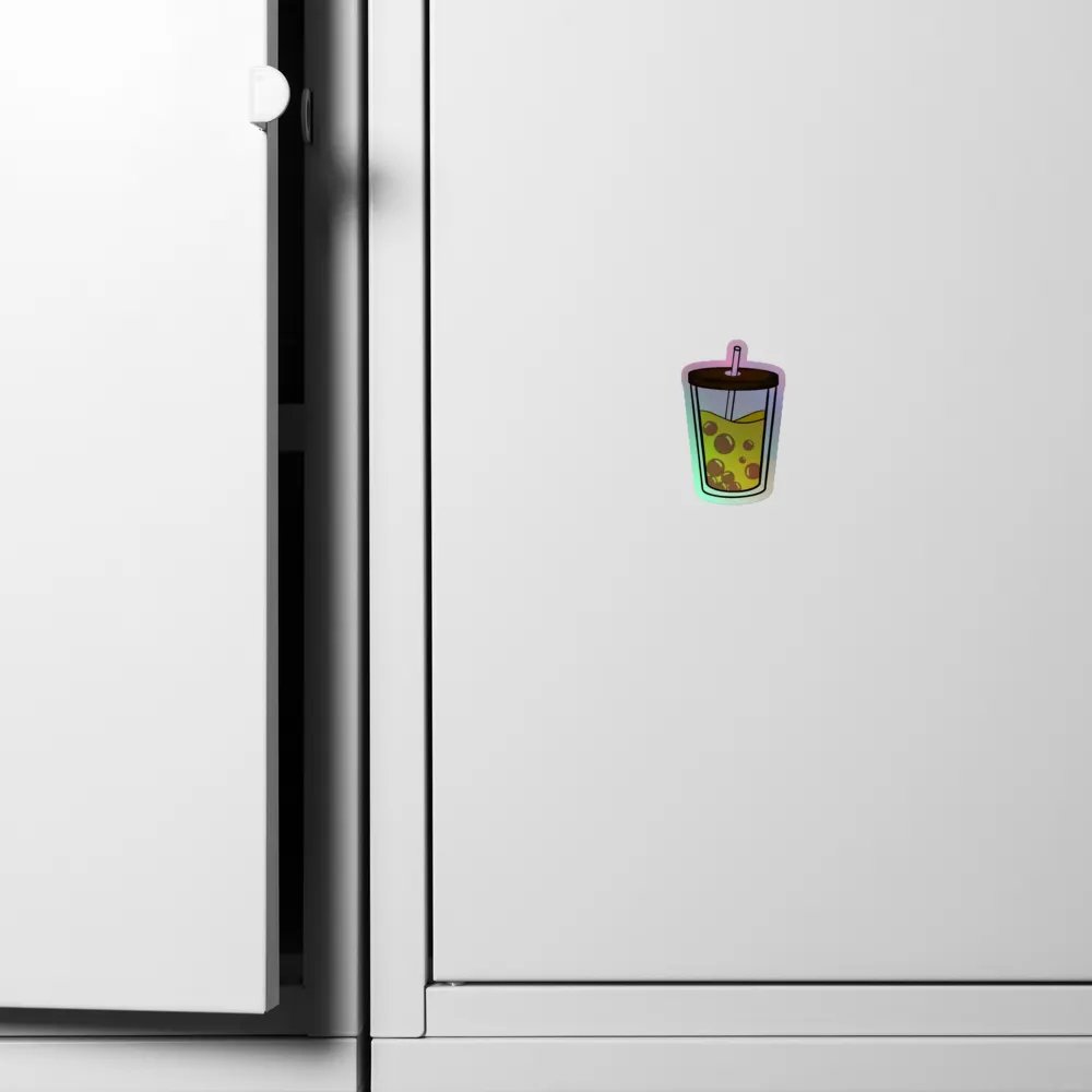 Sippin' Sunshine Intersex Pride - Holographic Sticker Pack product image (4)