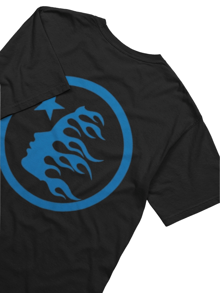 Hellstar Classic T-shirt (Regular Print) Black/Blue product image (4)