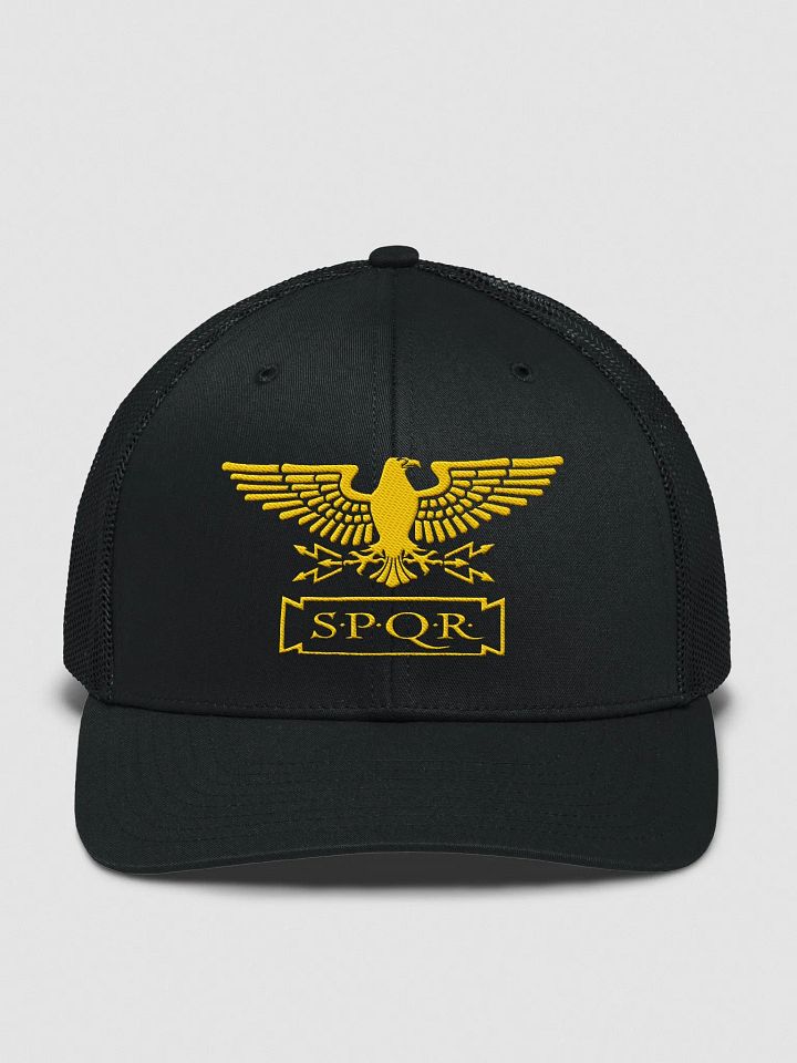 SPQR - Black Trucker Cap product image (1)