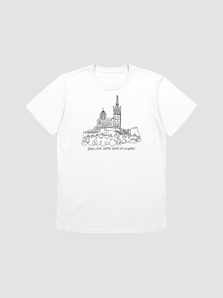 Basilique Notre Dame de la Garde Marseille France Bonne Mere T-Shirt product image (2)