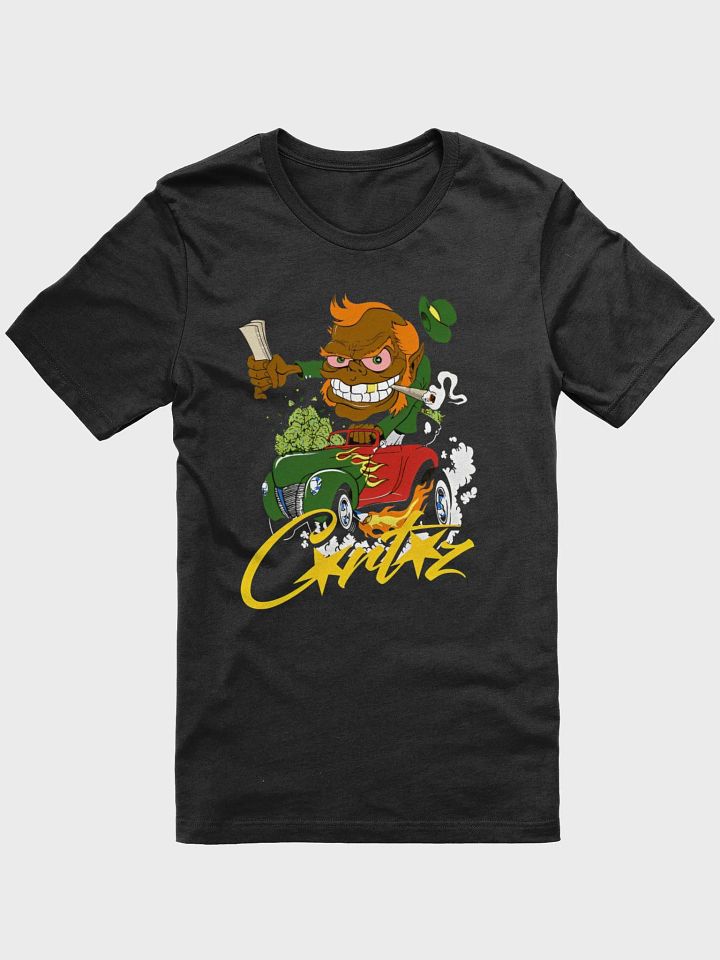 Corteiz Leprechaun 420 T-Shirt – Black product image (1)