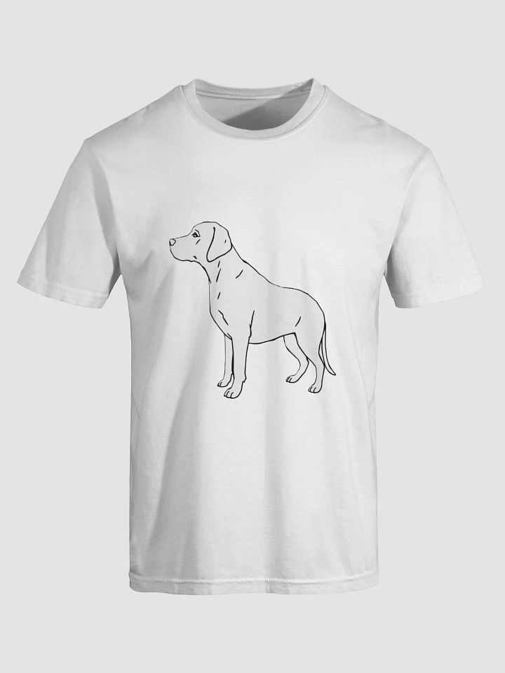 Dog Line Art T-Shirt product image (4)