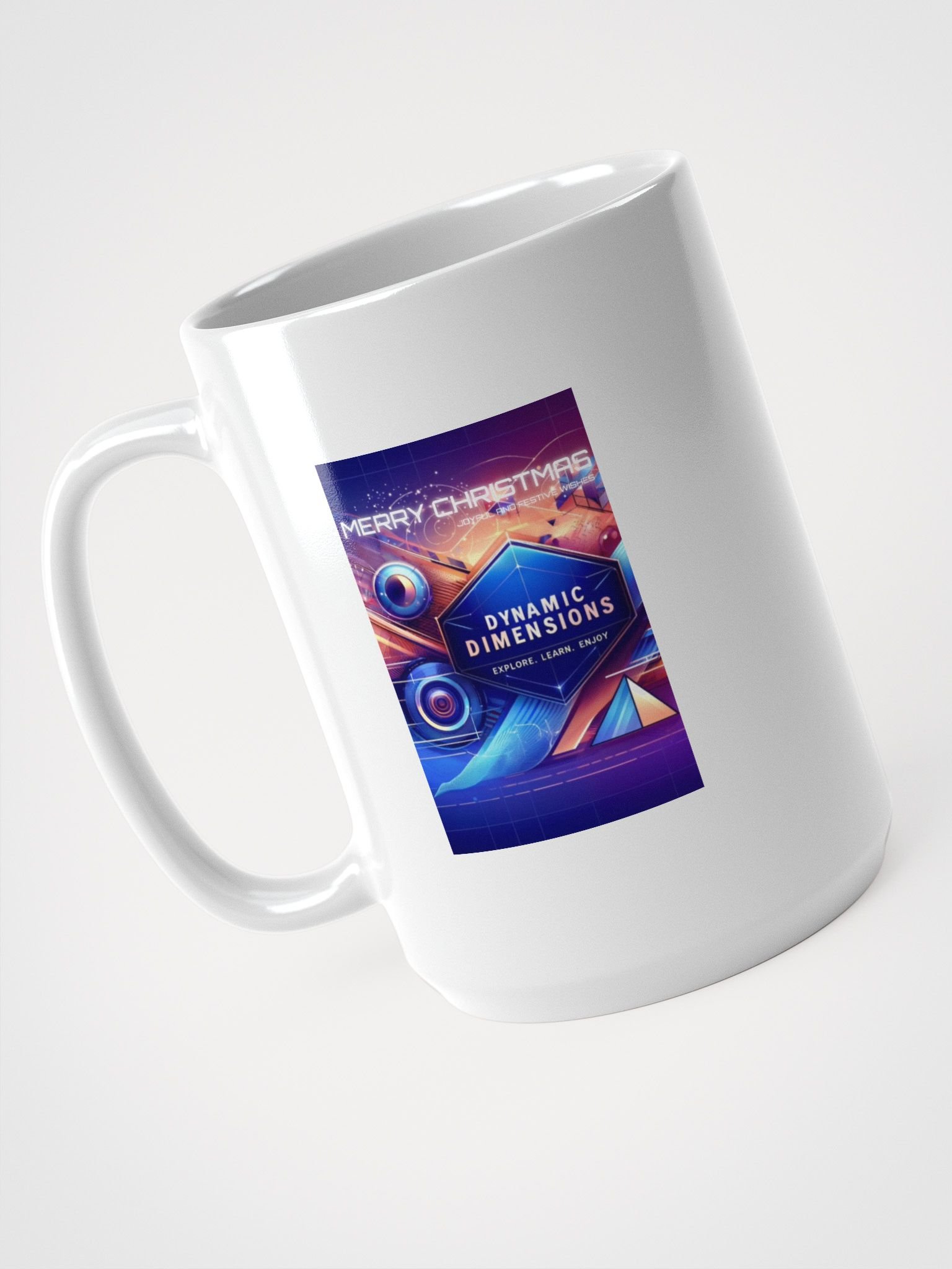 Festive Geometric Joy Mug product image (4)