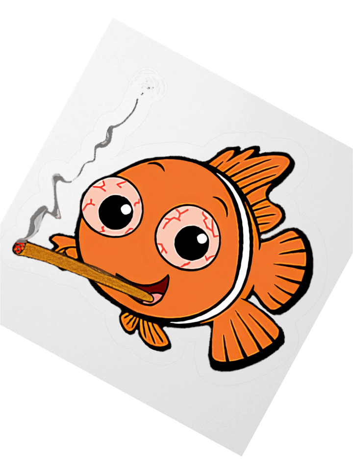 Lowkey Fishy Sticker product image (6)