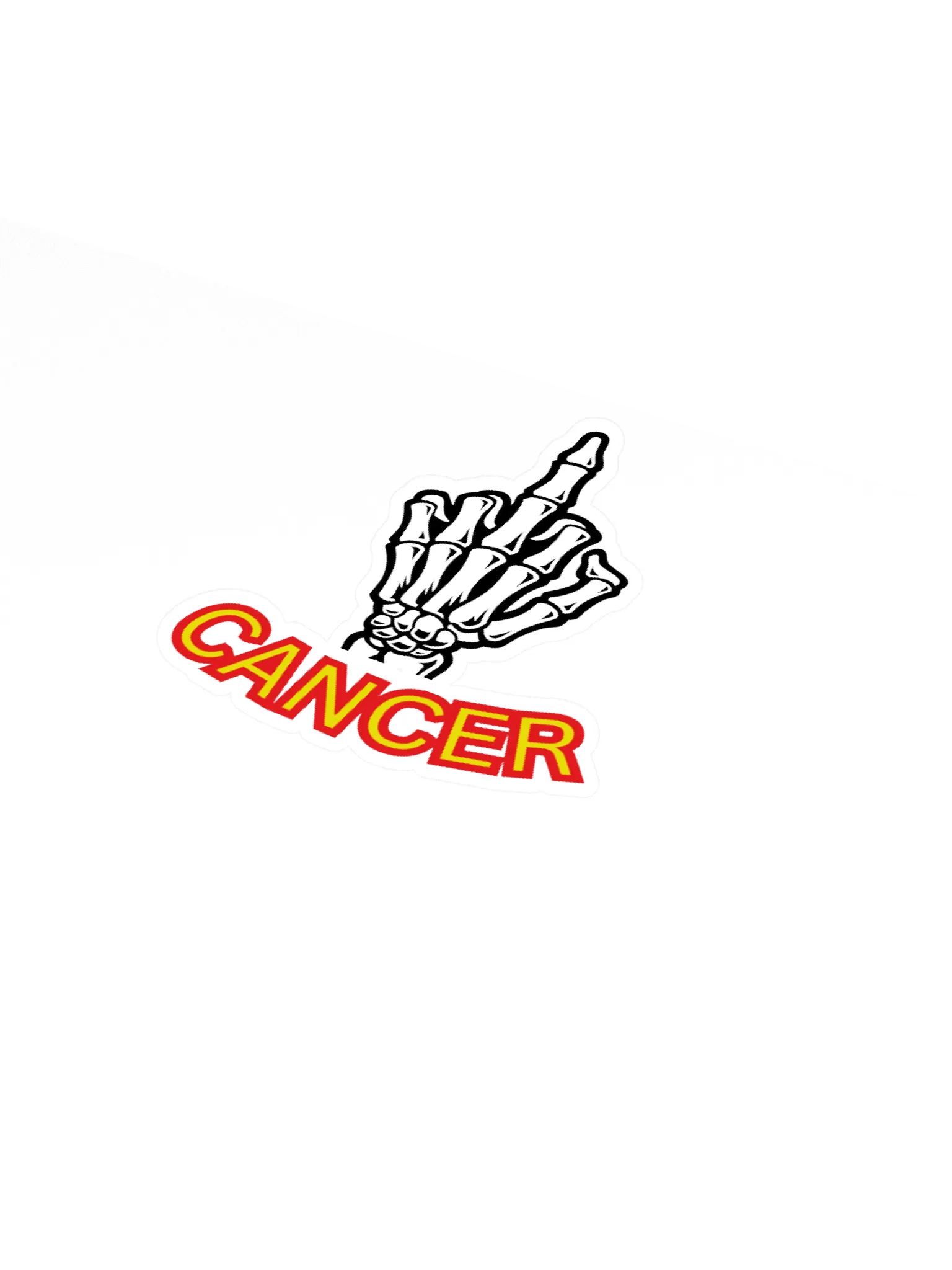 Rebel Cancer Kiss Cut Stickers product image (4)