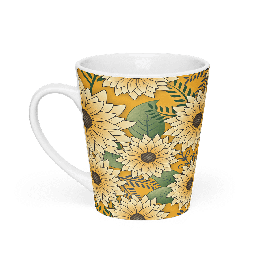 Sunflower Serenade Latte Mug product image (1)